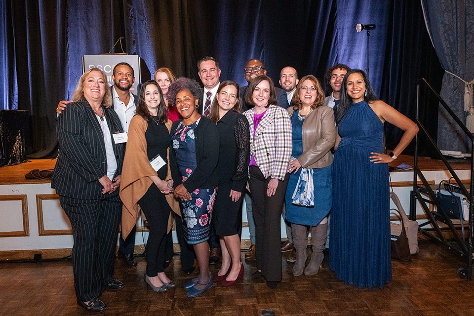 Group shot of evening of hope attendees from Cytiva 